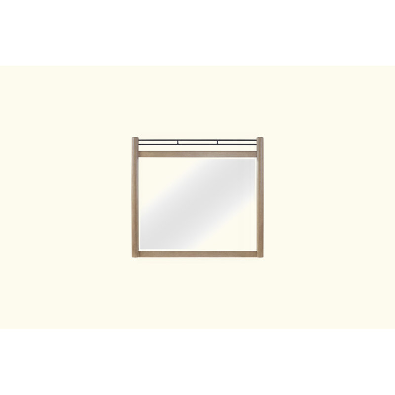 Miroir à affiche couleur sable