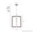 Woodburn 1 - Light Single Geometric Pendant-74777761