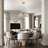 6-Light Chrome Chandelier With Clear Crystals