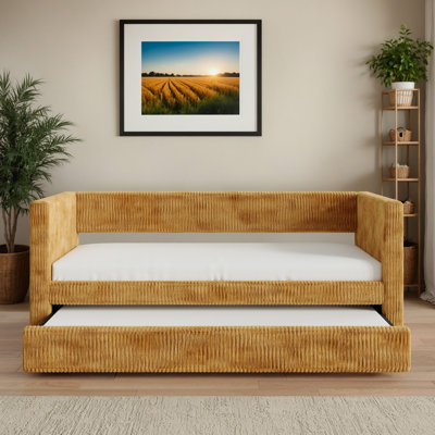 Wade Upholstered Daybed With Trundle