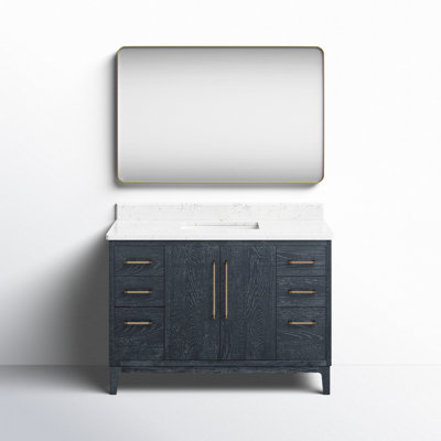 Langosta 48'' Free Standing Single Bathroom Vanity with Top