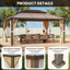 13 pi. L 10 pi. Pavillon en D-90290216