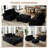 Boneless 142" Cloud Modular Sectional Couch with 2 Ottomans, Modern Minimalist Upholstered Sofa, Comfort U Shaped Couch for Living Room, Deep Seat Corner Sofa with Under-Seat Storage, Easy Assembly Required-1929219104