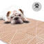 Tapis d'extérieur paille en plastique imperméable Jonikka orange brûlé-1412895048