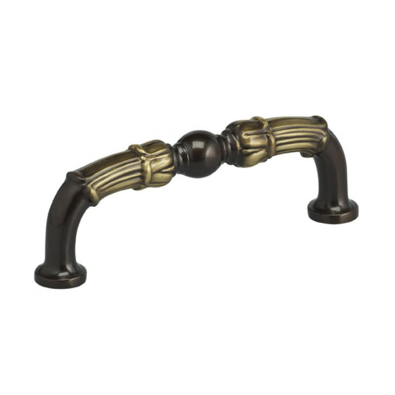 Poignée arquée, Bronze ombré, 3 1/2"
