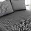 Modern Geometric Print Duvet Cover Set with Matching Pillowcases - Available in Single Double King - Polycotton Bedding Set-2056551198