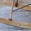 Chaise berçante de luxe italienne