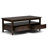 Warm Shaker 48"W Solid Wood Transitional Coffee Table with Storage Drawers and Open Shelf-122026446