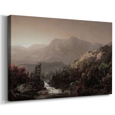 Paysages rétro-CCLXVII -Galerie enveloppée Cavas