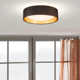 Murphie Single Light Polyester LED Flush Mount