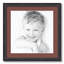 Cadre pour photo simple 16 po x 16 po en bois mat-70812505