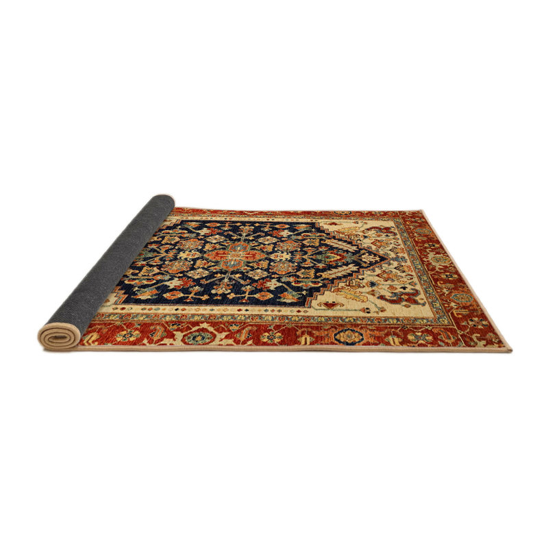 Abstract Indoor Rug, Square 4'