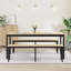 Metal Base Dining Table-1698938359-1698938356