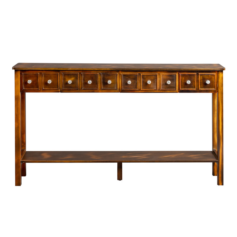 Console 60,03 po, Brun