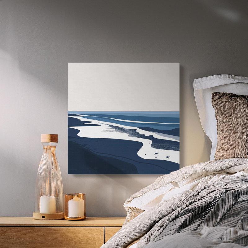 1 Piece Wrapped Canvas Wall Art Set, 76.2cm H x 76.2cm W