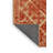Soft Plush Eakes Bohemian Block Print Area Rug in Brown – LightBrown Binding-1926382382