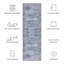 Tucson Vintage Look Machine Washable Non-Slip Area Rug in Blue & Navy-96456017