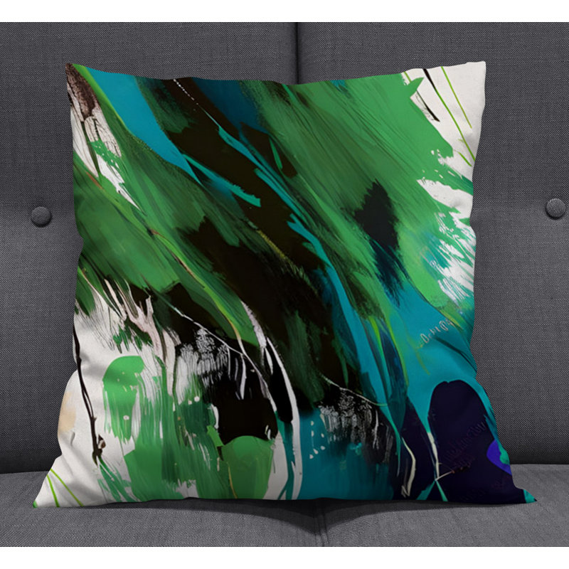 Throw Pillow, 16"H x 16"W, Pillow Cover Only - No Insert