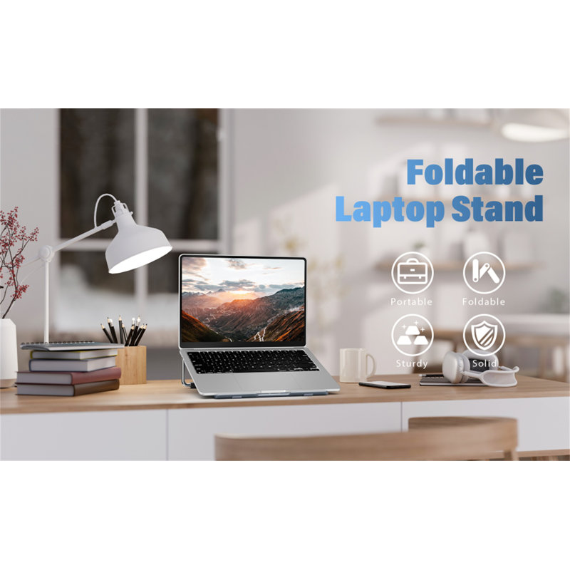 Laptop Stand Foldable Notebook Holder Portable Computer Riser
