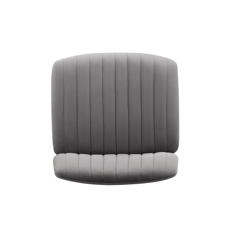 Morency Swivel Office Chair, Gray