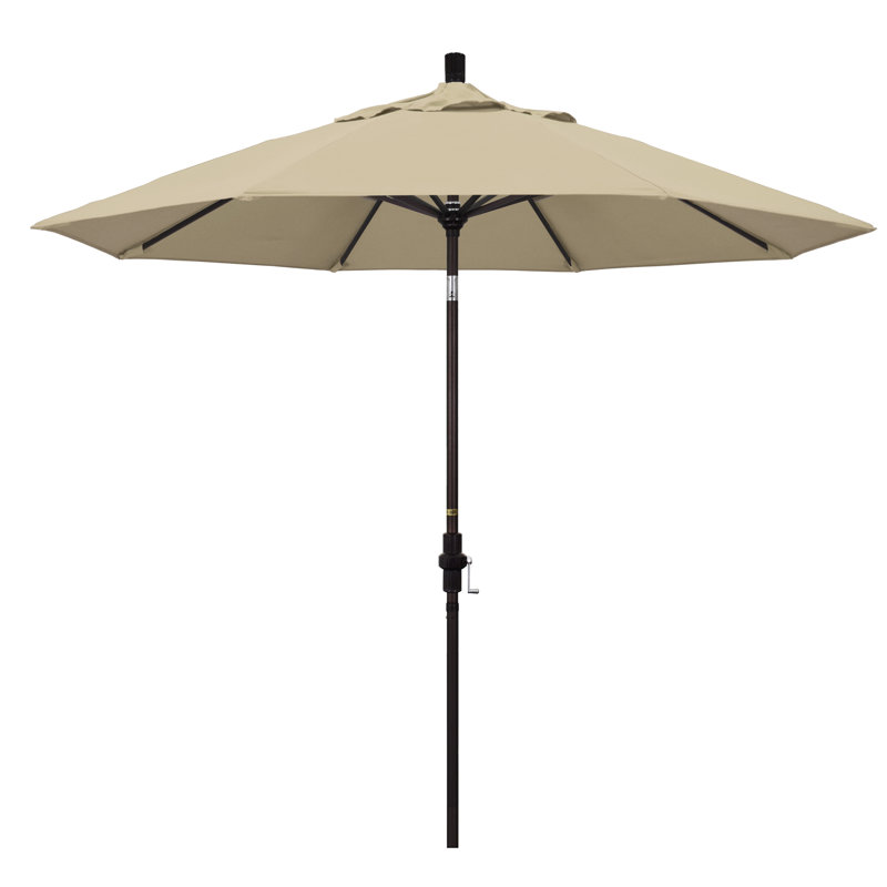 Parasol 9 'Market Sunbrella, Toile Sunbrella® beige antique