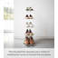 Yamazaki Home Steel Upright 5 Pair Shoe Rack with Handle-537394132