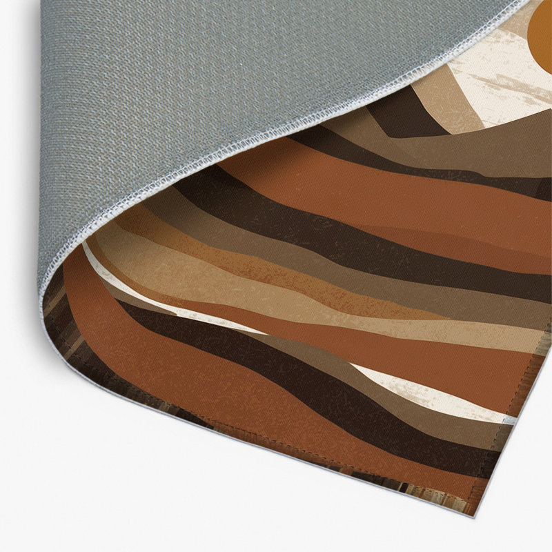 Tapis intérieur et extérieur Dune Waves, Rectangle 1'6" x 2'6"