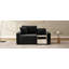Canapé modulaire moderne de 63,2 po avec accoudoirs de rangement et console centrale pour le salon, noir-1665544270-1665544271