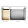 Ensemble de meuble-lavabo simple 37 po Hamlet