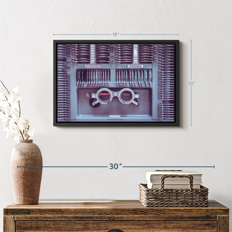 Impression sur toile Optometrist, H 13 po x l 19 po