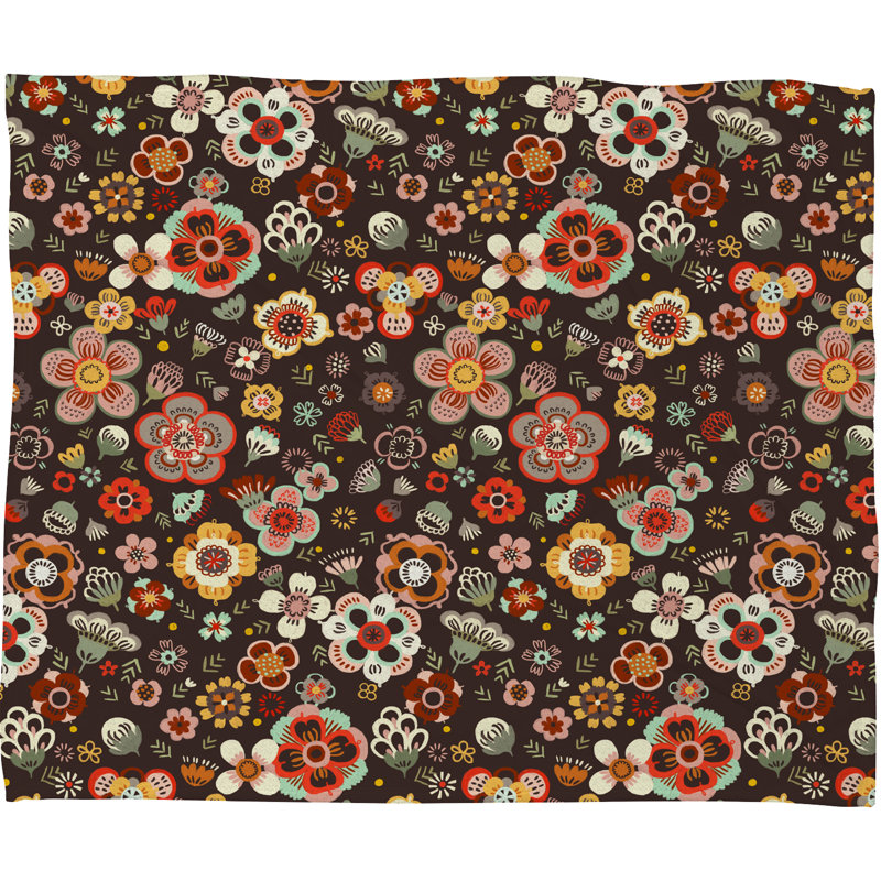 Pimlada Phuapradit Hand Woven Throw Blanket, 60" H x 80" W x 1.5" D