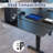 VIVO Black Clamp-on 36" x 12" Desk Extension, Accessory Platform, Keyboard Tray (DESK-EXT36)