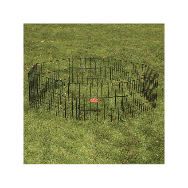 Panel Metal Exercise Pen With Door, X- Small (18" H x 24" W)