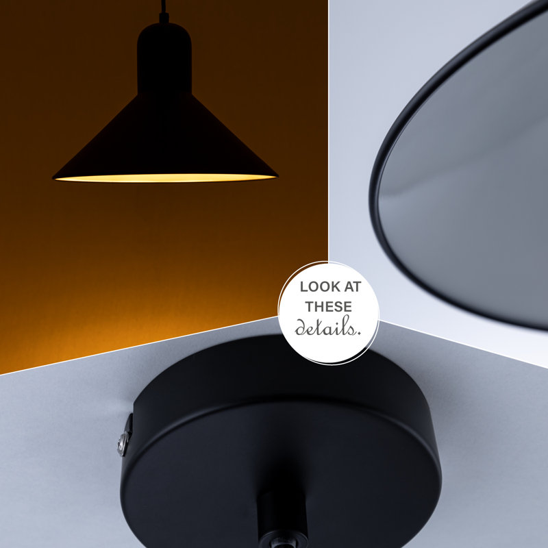 Ila 1 - Light Single Pendant, Black