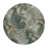 Treso 38" Round Cement Coffee Table With Marble Finish-121125755