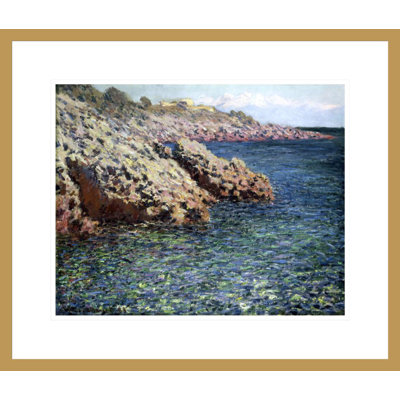 La Méditerranée (Cap d'Antibes) par Claude Monet, impression giclée encadrée
