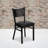 Prompton Coffee Back Metal Restaurant Chair-587388518