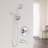 Complete Shower System with Rough in-Valve-97560995