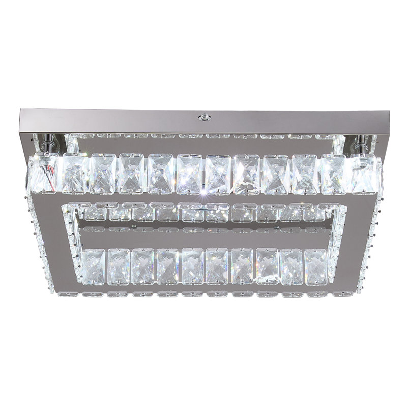 Crystal LED Flush Mount