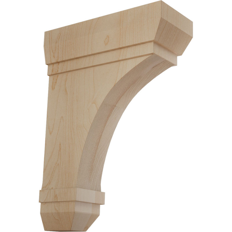 Support Stockport, Érable, H 7 po x l 2,25 po x P 5 po