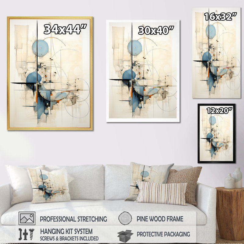Minimalism Wizards Framed On Canvas Print, Black Floater Framed, 20" H x 12" W