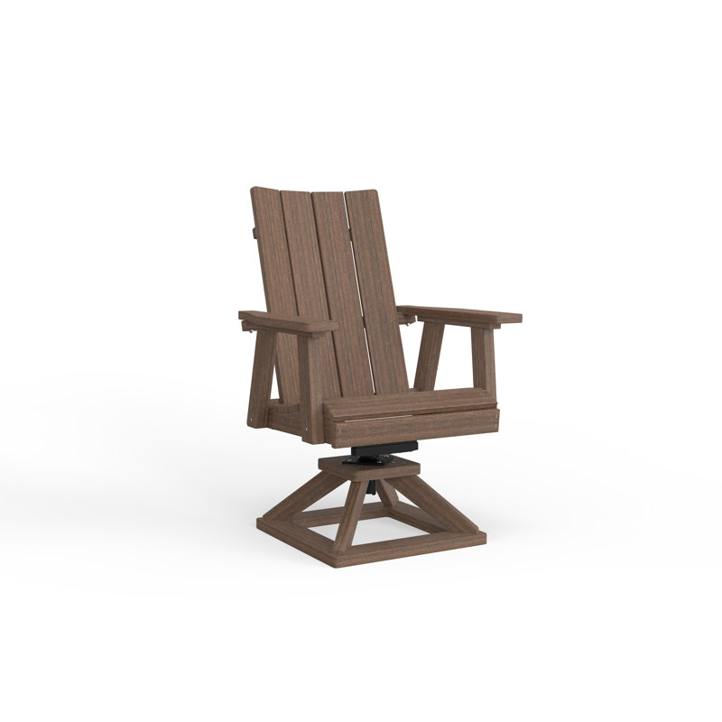 SOL Outdoor Dining Armchair, Brazilian Walnut