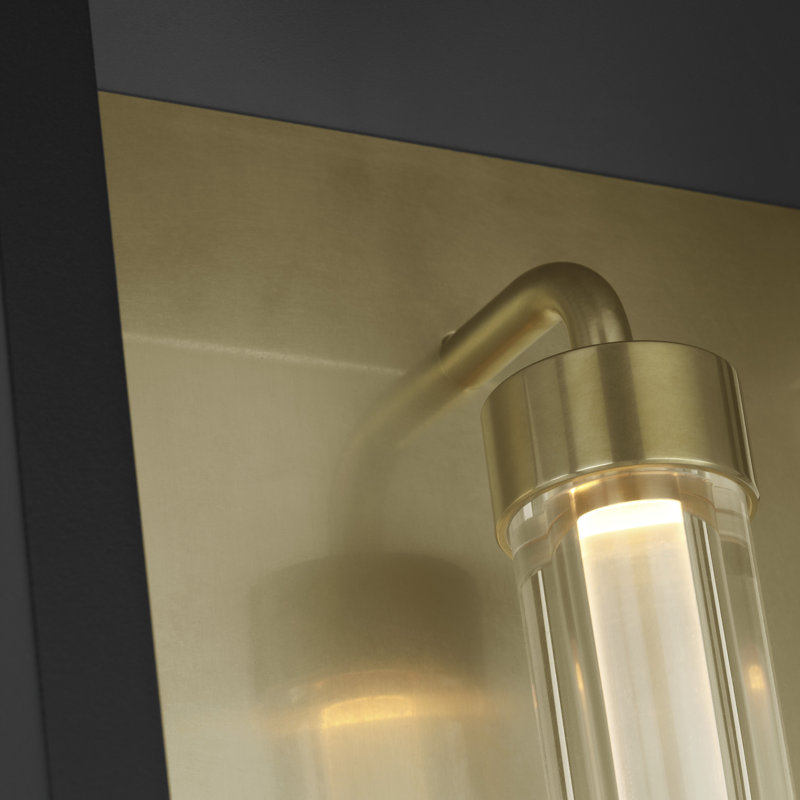 Enferme LED Outdoor Sconce, 29" H x 9.7" W x 3.9" D