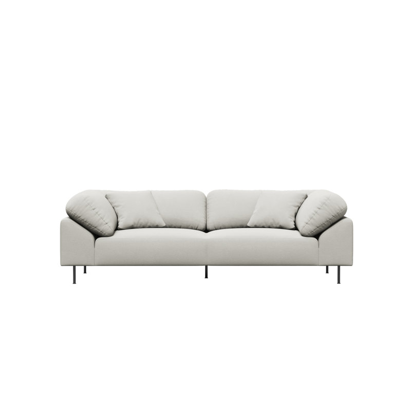 Collar 2.5-Seater, Cotton Blend, Ivory