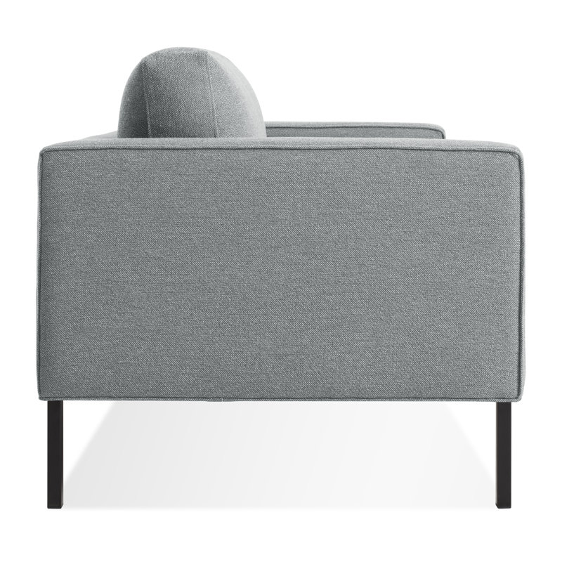 Paramount Loveseat, Sanford Ceramic Crossweave, Metal