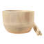 GAIA Tall Indoor Plant Pot Stand for House Plants with Waterproof Liner | Natural Wooden House Planter with Legs -92659217