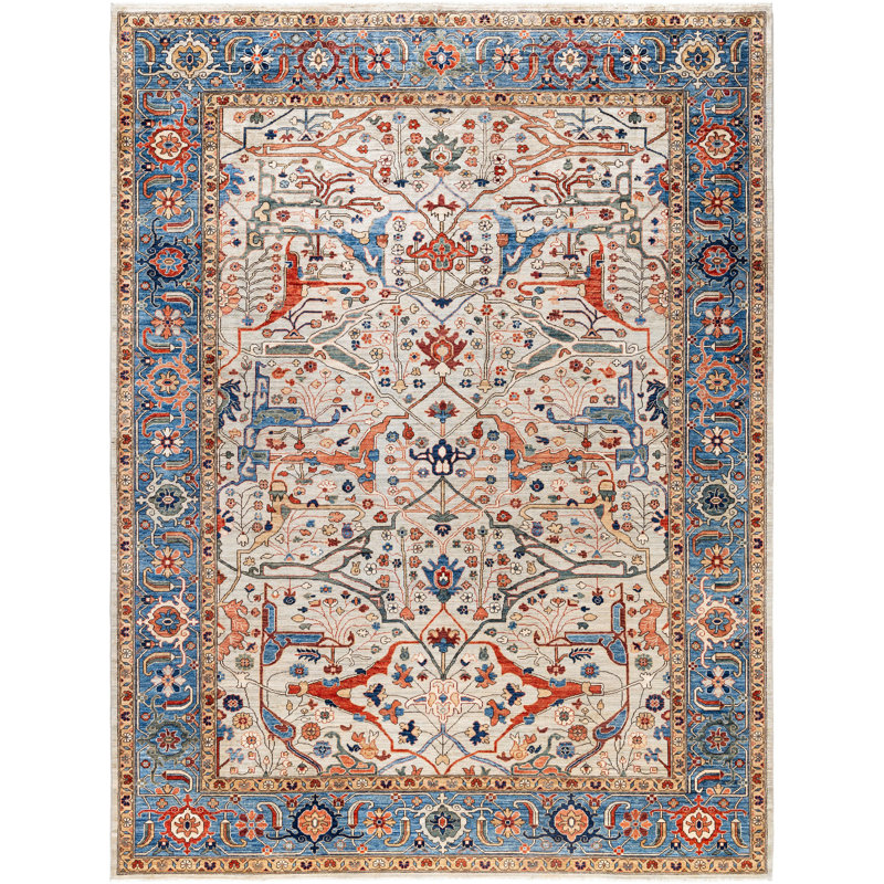 Serapi One-of-a-Kind 9' 0" X 11' 10" Hand Knotted Area Rug