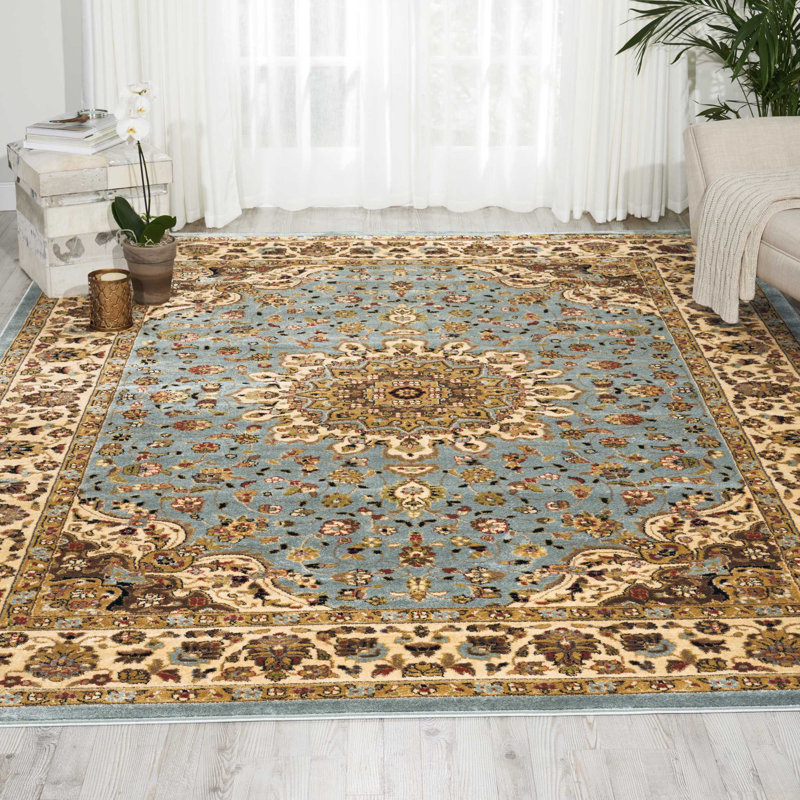 Mckie Oriental Indoor Rug, Rectangle 6'7" x 9'6"