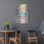 "Vase rouge de fleurs" par Linda Woods-1442838625