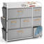 Brunonas Steel 31.5'' W 7 - Drawer Dresser